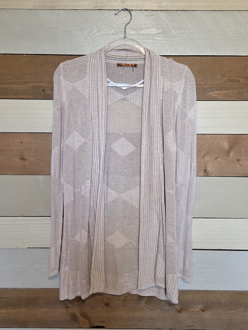 Belldini Open-Front Knit Cardigan